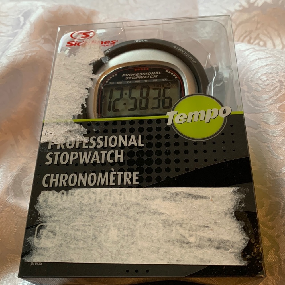 Tempo professional stopwatch